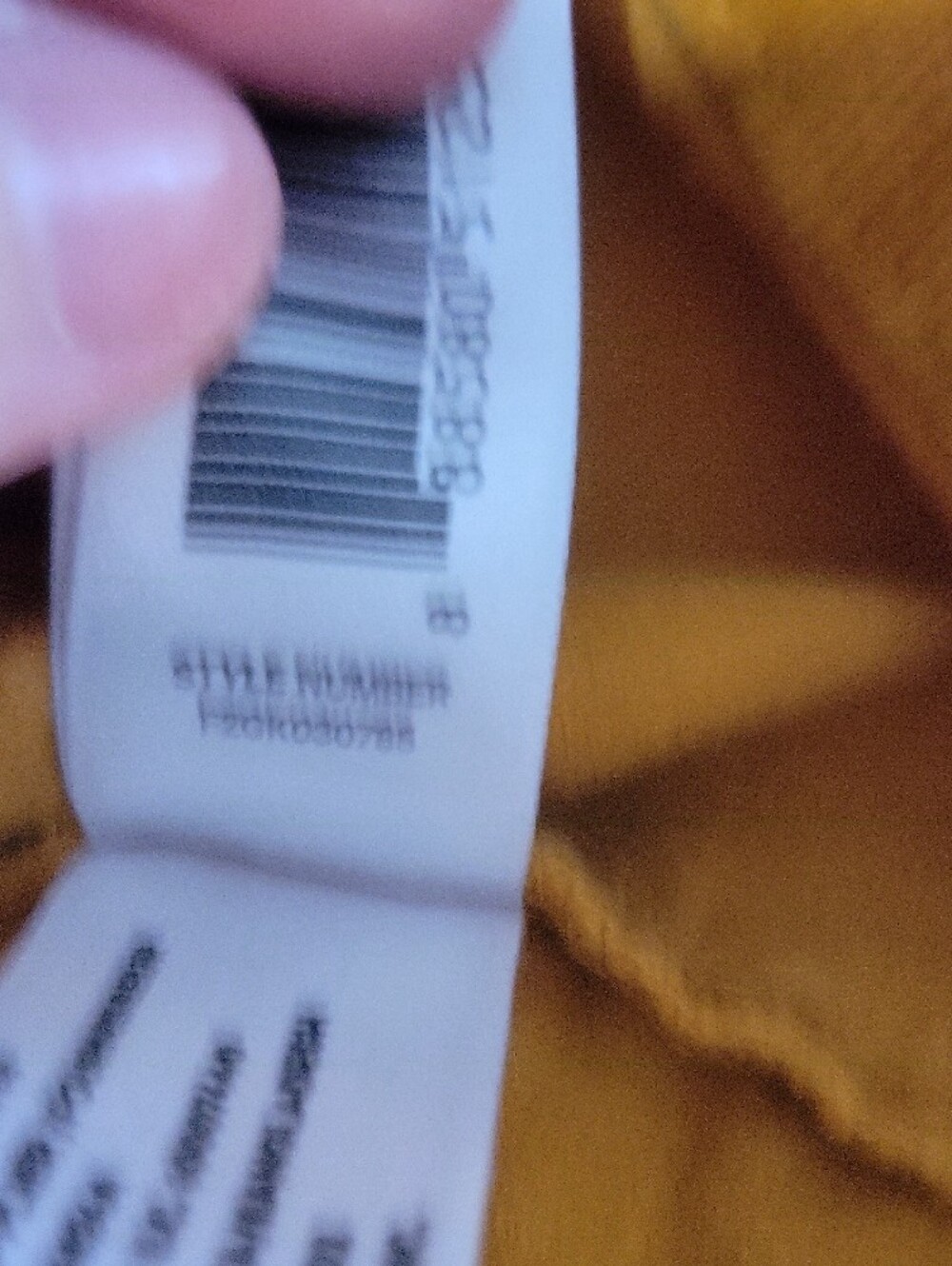 Joe Fresh Mustard Corduroy Overall Dress - Picture 9 of 11